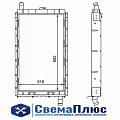 Радиатор водяной IKARUS-260, 280, 286 (4-х ряд) медно-латунный (АО "ШААЗ")