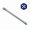 Шланг компрессора HOWO, SITRAK (L=410 мм, ш+ш М24х1.5/24х1.5) бронированный ("HOWO")