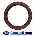 Сальник 100х125х12-1.2 к/вала ММЗ дв.245 задний (АО "Резинотехника")