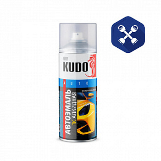 Автоэмаль (520 мл) ГАЗ мальва красная ("KUDO")