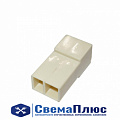 Колодка штыревая  (2 конт) (серия 6.3) все а/м ("АвтоТрейд")