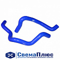 Патрубки радиатора Ваз Lada X-Ray (2 шт) силикон ("Motorist")