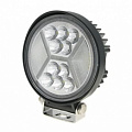 Фара светодиодная 12/24В (34 диодов) 27W двухрежимная (белое ДХО) дальнего света