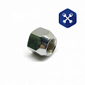 Гайка колеса М12х1.25х16 открытая, конус, ключ 19 (цинк) ("STARLEKS")