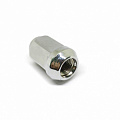 Гайка колеса М12х1.25 закрытая, ключ 19 (хром)