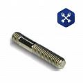 Шпилька М22, L=265 мм, Р=37х2.50/40х1.50 ГБЦ ЧТЗ Т-130, Т-170 (ООО "ЧТЗ")