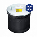 Пневмобаллон со стаканом (пластик) (4 шпильки М12, 1 штуцер М22) SAF 810MB, ROR ("TOPCOVER")