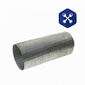 Металлорукав VOLVO (L=300 мм, ф=128 мм) без фланцев (гофра) цинк ("Dinex")