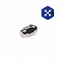 Гайка колеса М1/2"-20x35 закрытая, конус, ключ 19 (хром) ("STARLEKS")