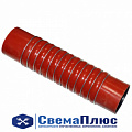 Патрубок интеркулера SHAANXI дв.WEICHAI WP10 (ф=100 мм, L=425 мм) прямой (силикон) ("SHAANXI")