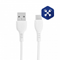 Кабель для зарядки Type-C - USB (L=1 м, белый, Borofone BX51) ("SIMA LAND")