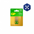 Батарейка мизинчиковая AAA / LR03 GP Ultra Alkaline G-Tech (2 шт) ("GP")