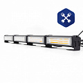 Балка светодиодная 12/24В  40W LED COB (11 режимов) оранжевый свет ("Lumen") S