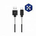 Кабель для зарядки Type-C - USB (L=1 м, усиленный) ("AVS")