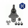 Опора шаровая FORD Focus, VOLVO в сборе (М14х1.5, L=18 мм) передняя нижняя ("LEMFORDER")