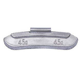 Грузик легковой литой диск 45 гр ("Clipper")