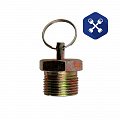 Клапан слива конденсата Камаз, МАЗ, ЗИЛ (М22х1.5) с кольцом (латунь) ("DT Spare Parts")
