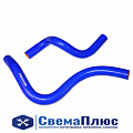 Патрубки отопителя Ваз (2 шт) силикон ("Motorist")