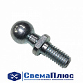 Палец шаровой тяги привода газа Mercedes-Benz (L=28 мм, М6х1.0) голый ("Febi")