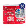 Лампа H11 12V-55W галогенная синяя (2шт) (цоколь PGJ19-2) +200% Night Laser ("ClearLight")
