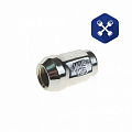 Гайка колеса М12х1.25х33 закрытая, конус, ключ 17 ("Racing")