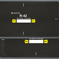 Пластырь радиальный кордовый 130х260 (4 слоя) ("ROSSVIK")