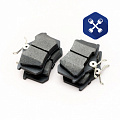 Колодка тормозная Volkswagen, SKODA, Audi, SEAT задняя (дисковые тормоза) (4 шт) ("IBERIS")
