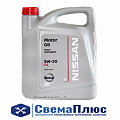 Масло  5W30 NISSAN Motor Oil DPF (5л) SM/CF дизель моторное синтетическое М+