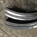 Накладка тормозная СЗАП (L=200 мм, H=180 мм) сверленая расточенная (2+2 шт) (ОАО "Автоприцеп-Камаз")