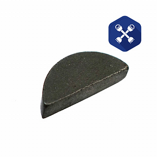 Шпонка  5х7.5х19 сегментная водяного насоса ("РЗИ")